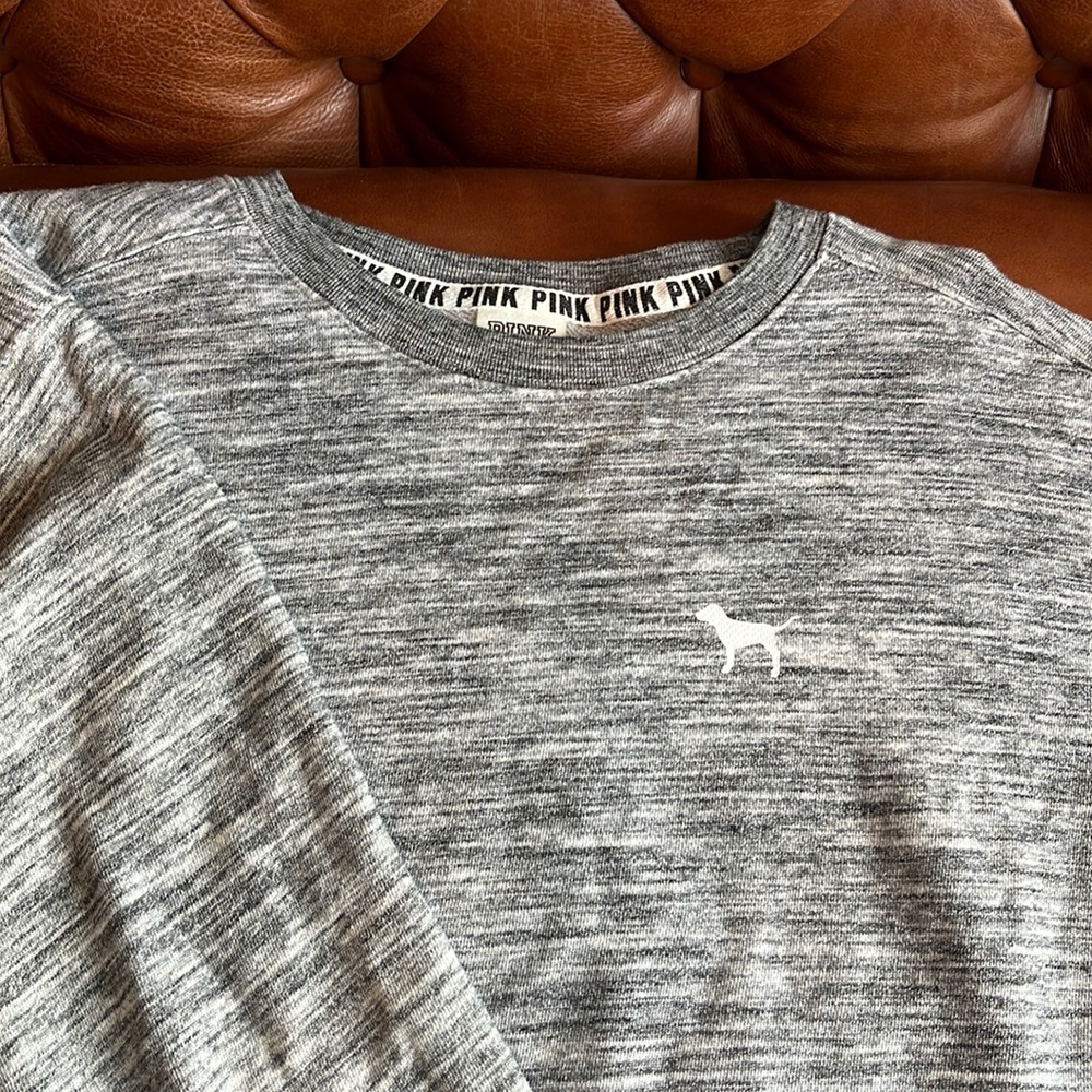 Victorias Secret Pink sweatshirt.